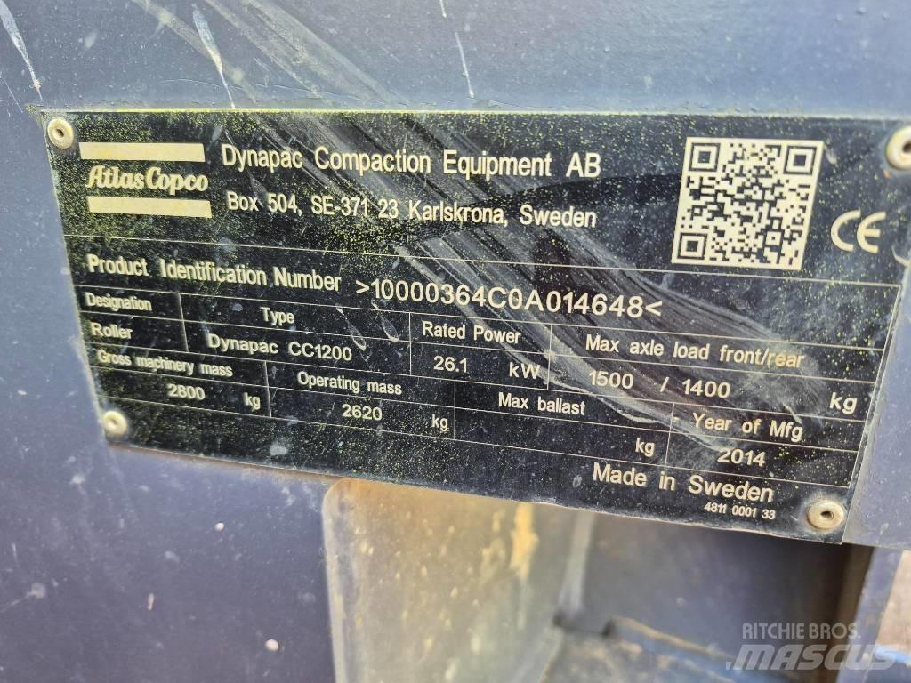 Dynapac CC 1200 Valjci sa duplim bubnjem