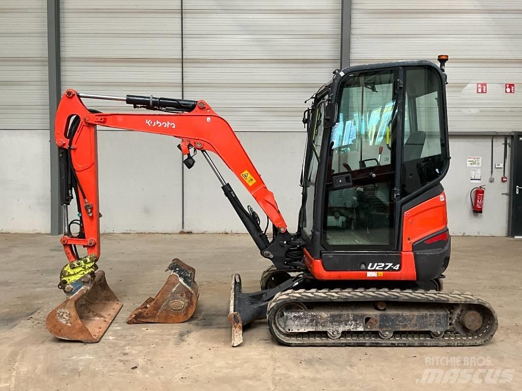 Kubota U 27-4 Mini bageri < 7t