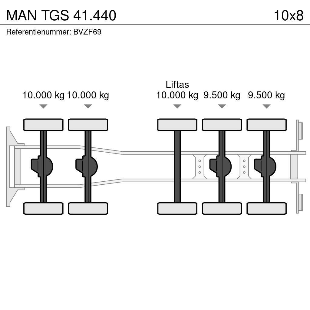 MAN TGS 41.440 Kiperi kamioni