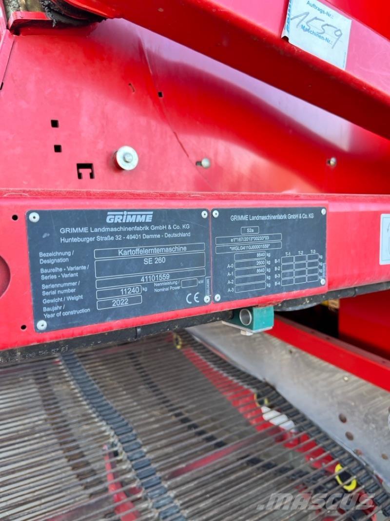 Grimme SE260 Ostale poljoprivredne mašine