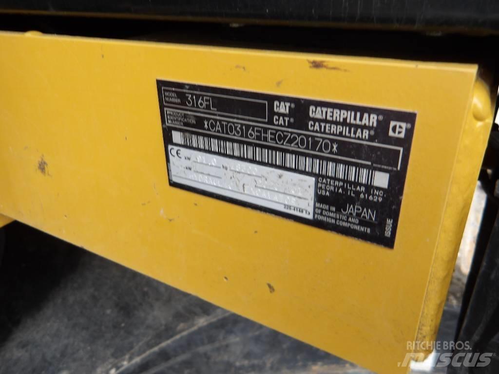 CAT 316 F Bageri guseničari