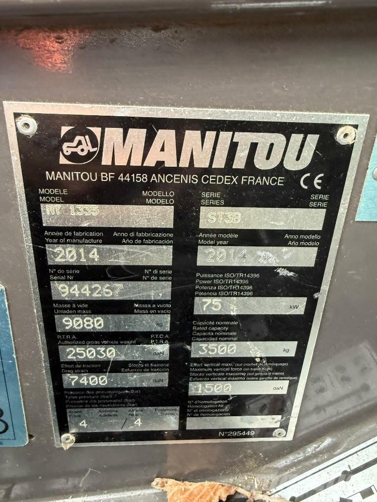 Manitou MT 1335 ST3B Teleskopski viljuškari