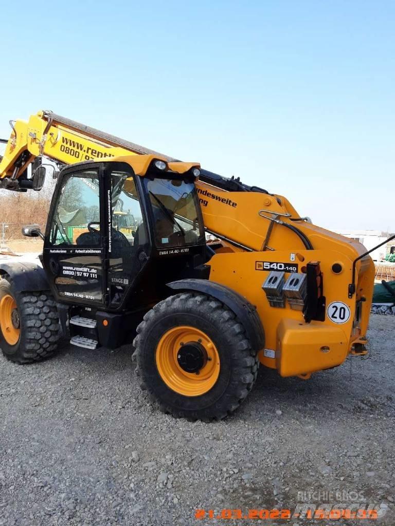 JCB 540-140 Teleskopski viljuškari