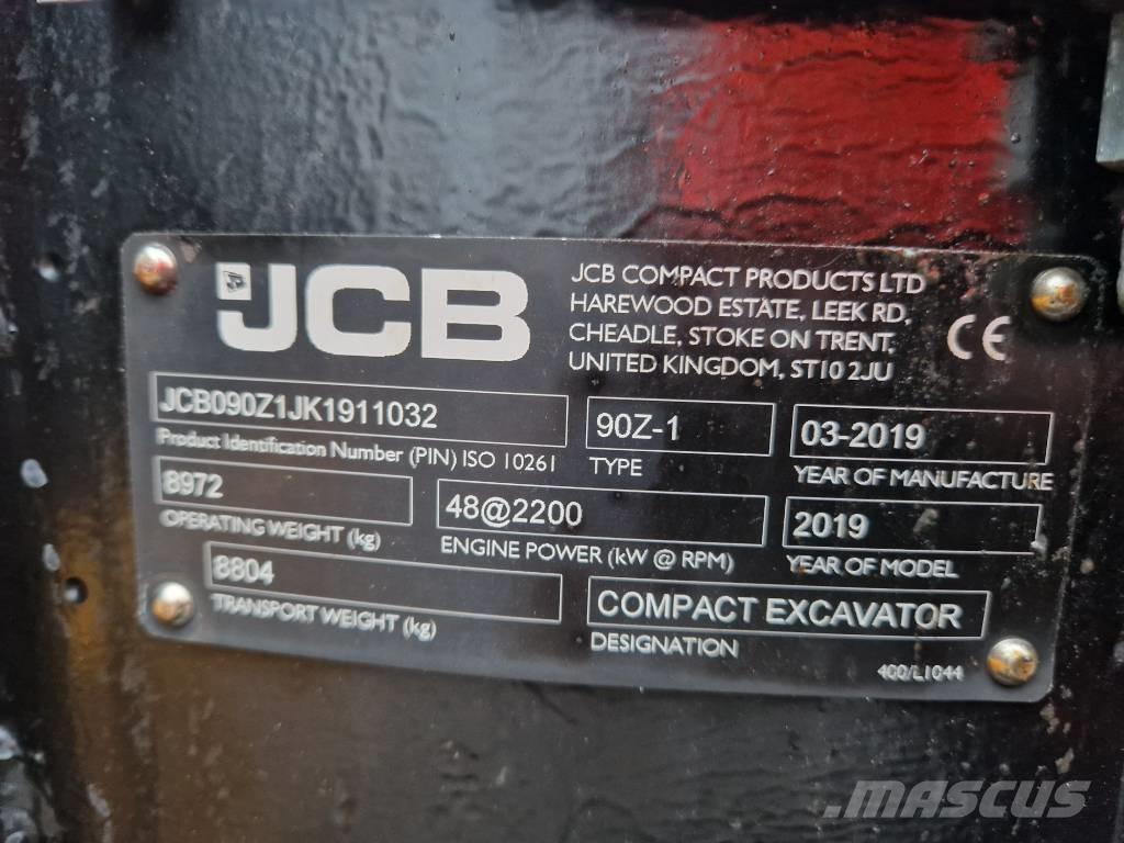 JCB 90 Z-1 Midi bageri 7t – 12t