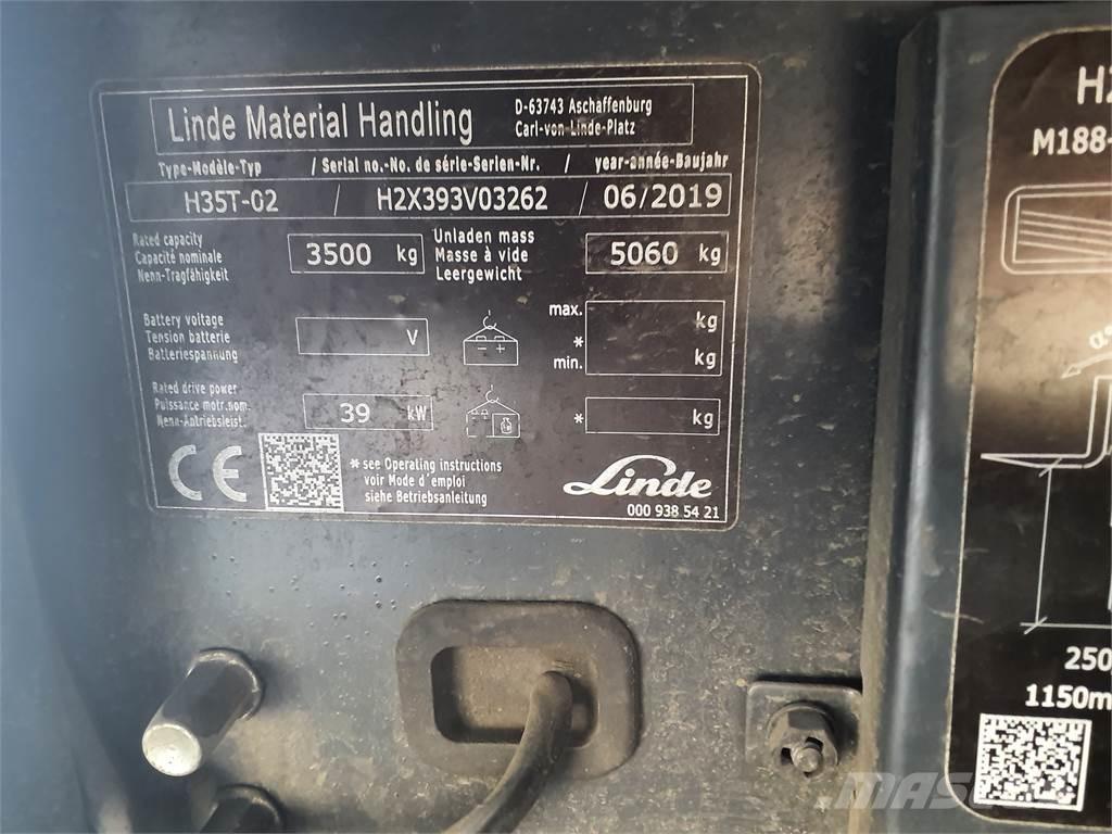 Linde H35T Plinski viljuškari