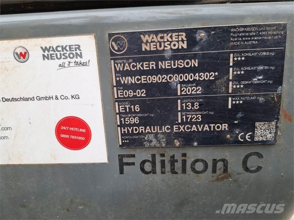 Wacker Neuson ET16 Bageri guseničari