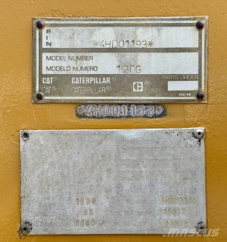 CAT 120 G Grejderi