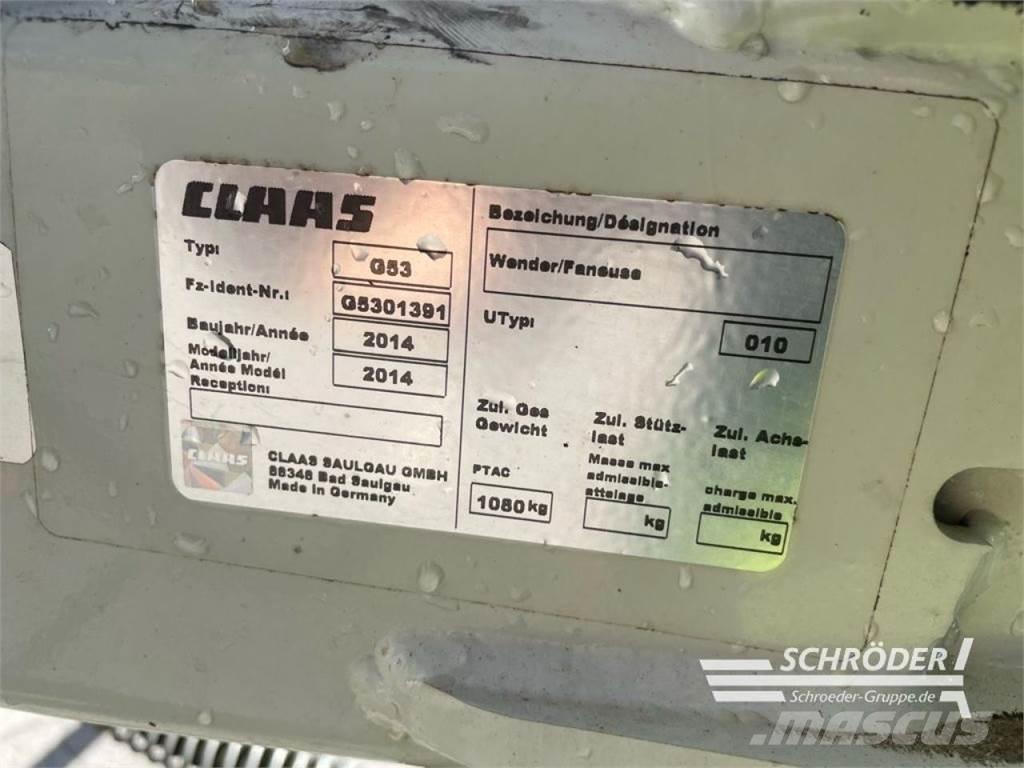 CLAAS VOLTO 800 Okretači i sakupljači sena