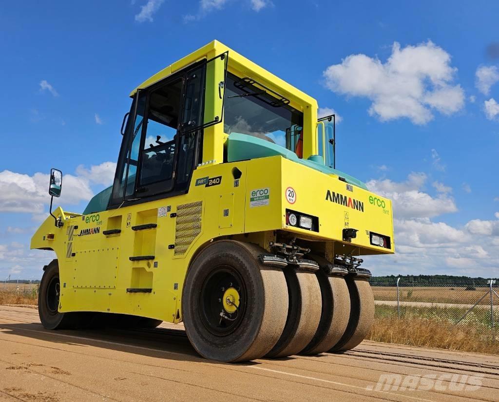 Ammann ART 240 Gumeni valjci na točkovima