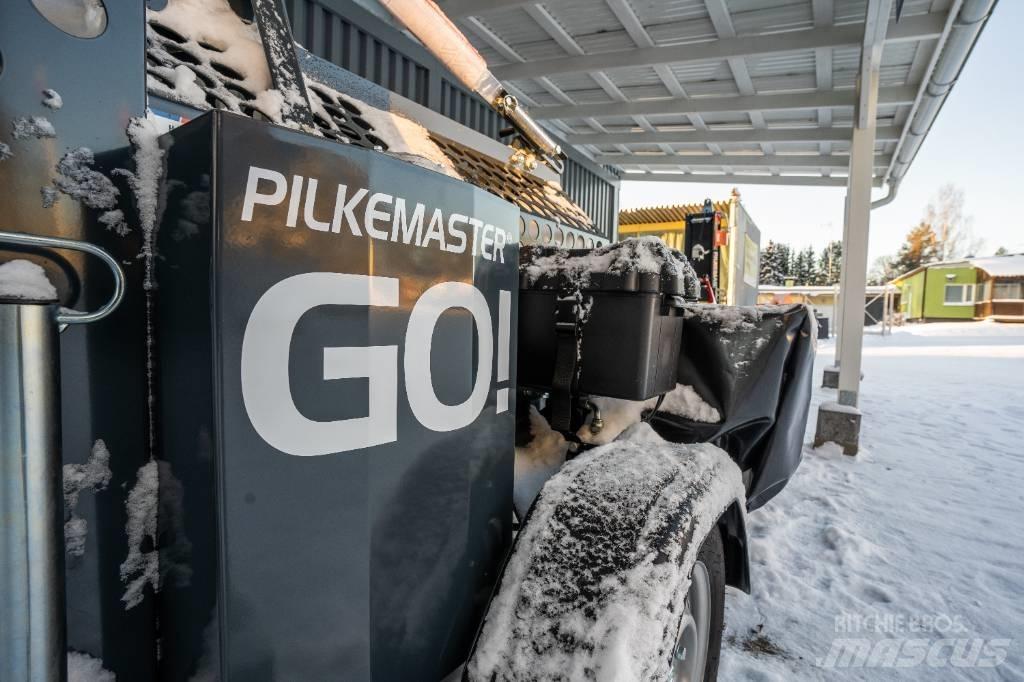 Pilkemaster GO! Cepači za drva, drobilice za drvo i strugači