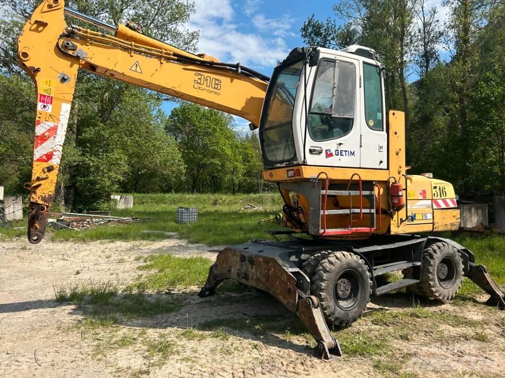 Liebherr A 316 Bageri za prenos primarnih/sekundarnih sirovina