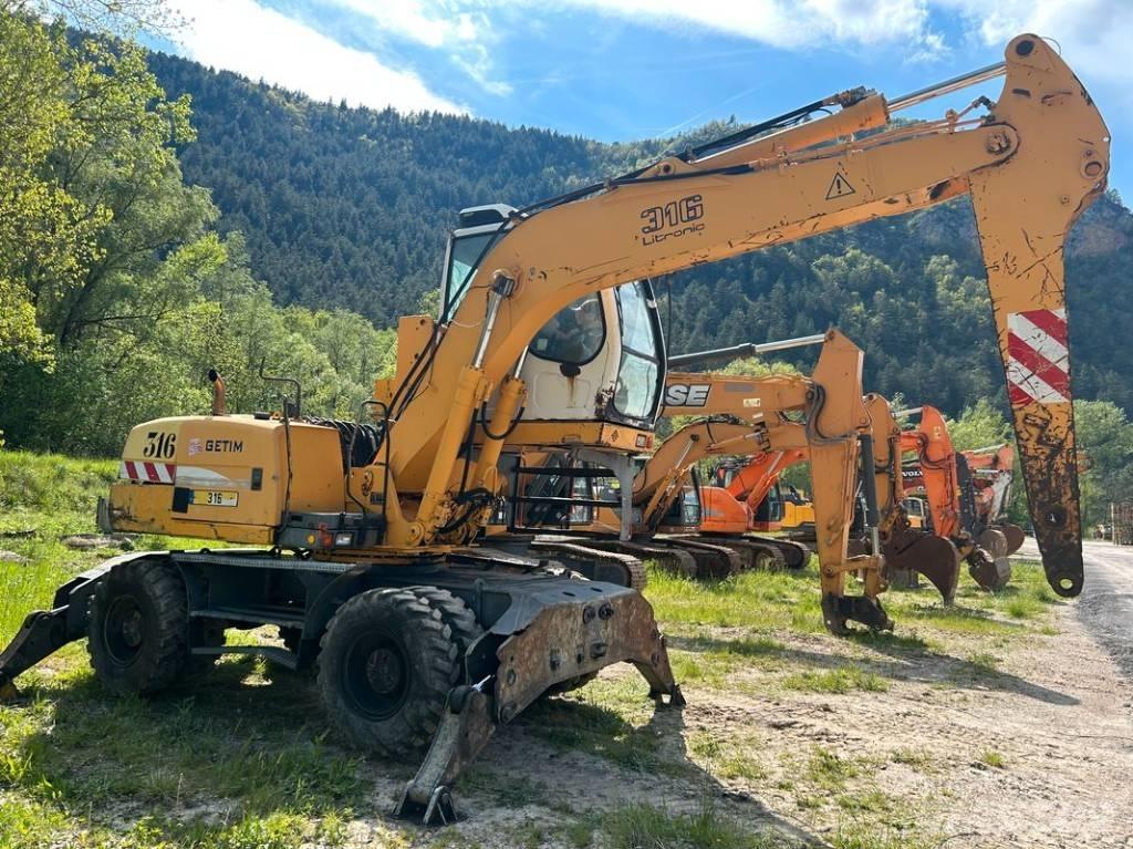 Liebherr A 316 Bageri za prenos primarnih/sekundarnih sirovina