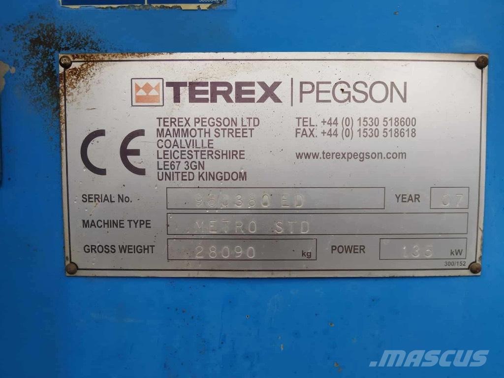 Terex Pegson Mobilne drobilice