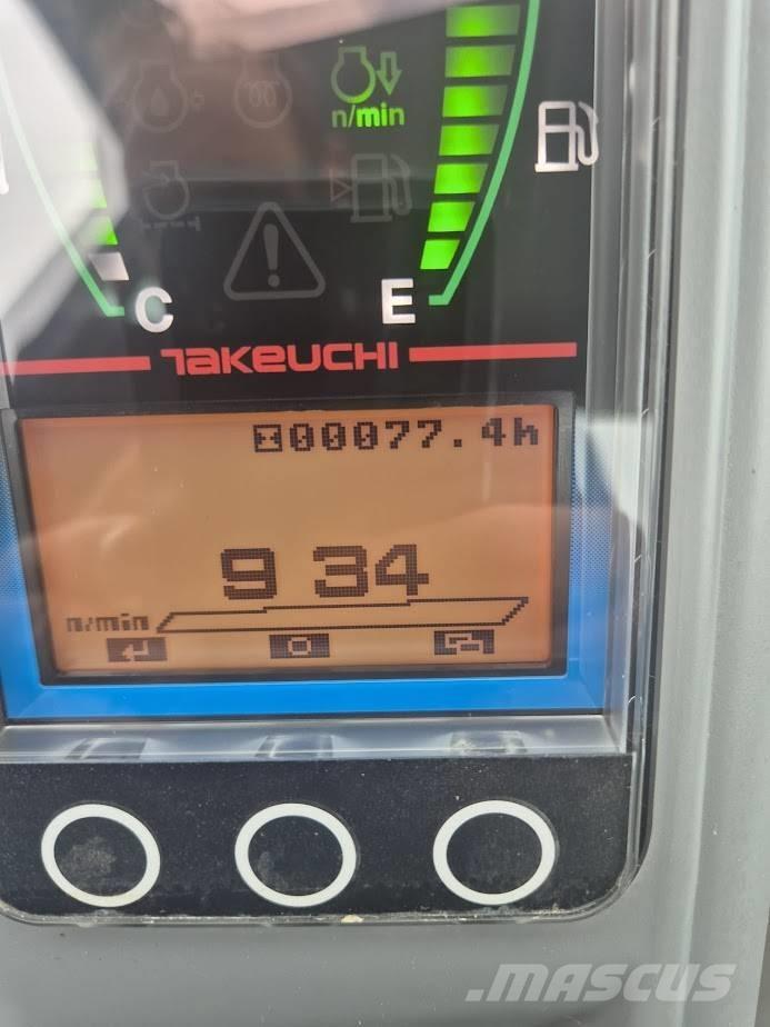 Takeuchi TB225 V0B Mini bageri < 7t