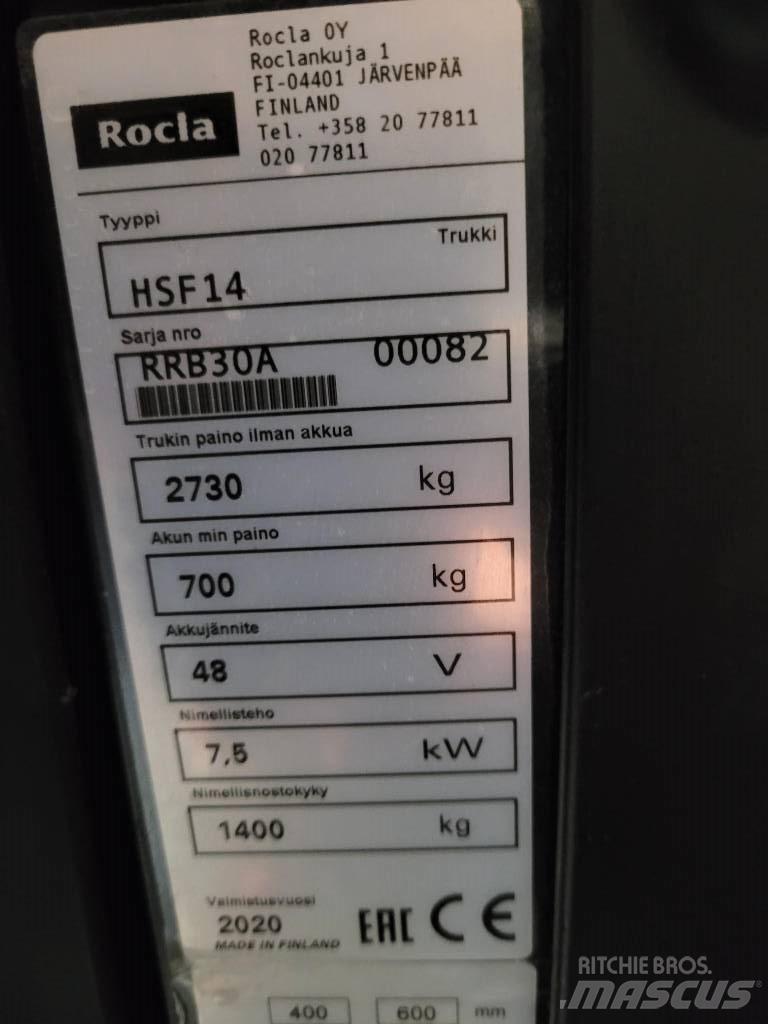 Rocla HSF14 Viljuškari sa pomičnim stupom
