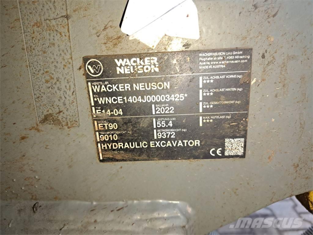 Wacker Neuson ET90 Bageri guseničari