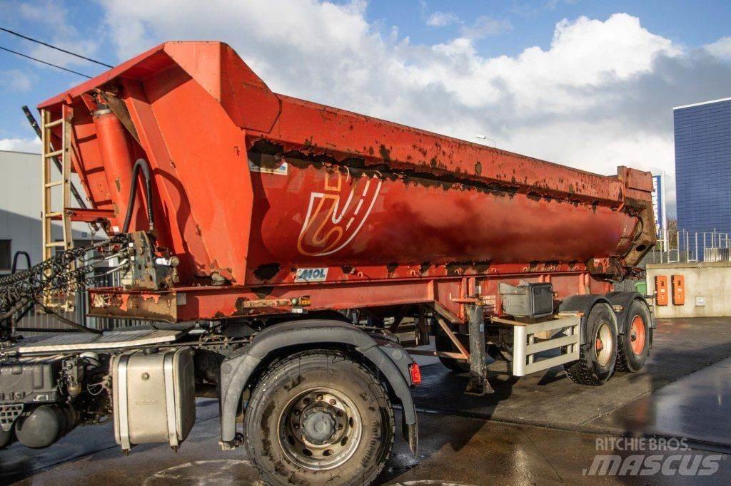 MOL K85F/20T/37ST Kiper poluprikolice