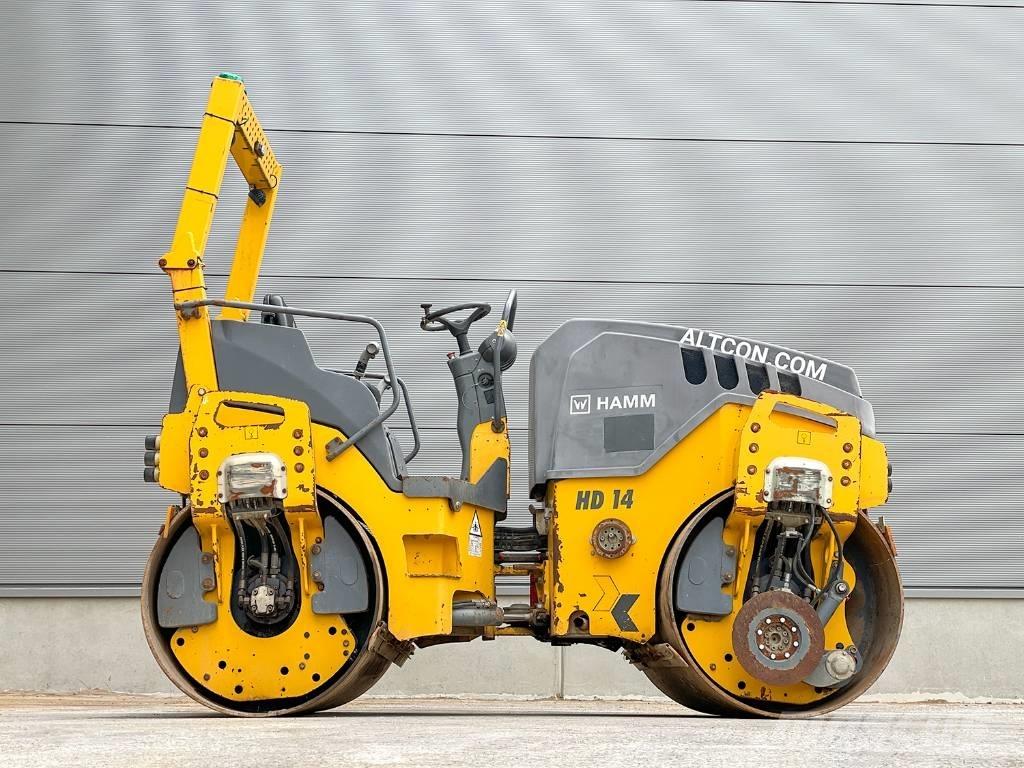 Hamm HD 14 VV Valjci sa duplim bubnjem