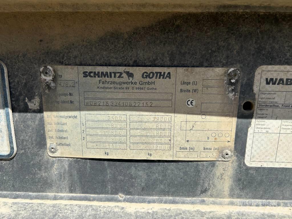 Schmitz SKI 24 Kiper poluprikolice