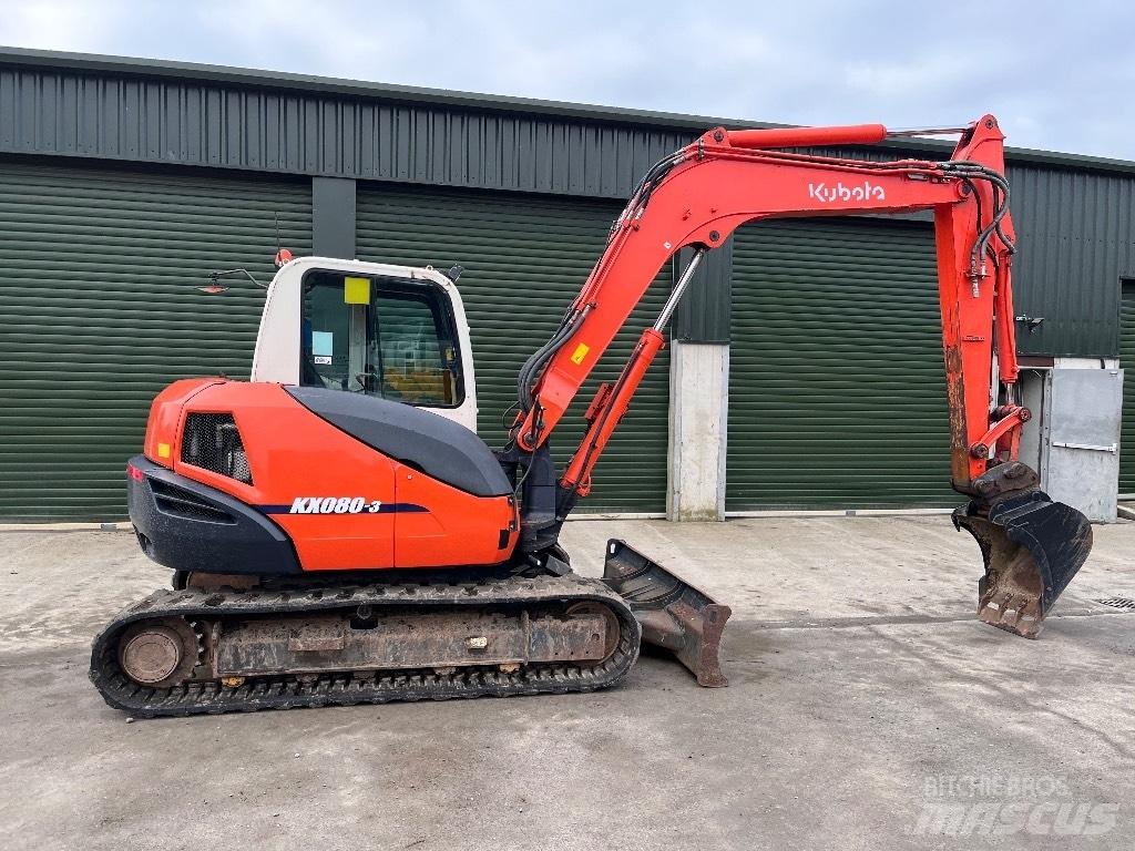 Kubota KX 080-3 Mini bageri < 7t