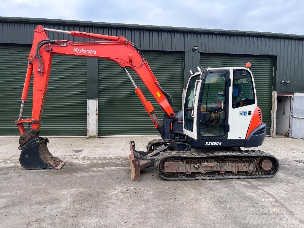 Kubota KX 080-3 Mini bageri < 7t