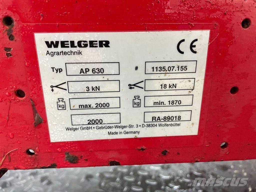 Welger AP 630 Prese/balirke za četvrtaste bale