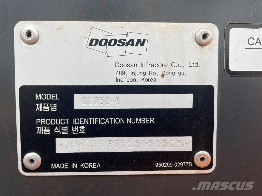 Doosan DL 250 Utovarivači na točkove
