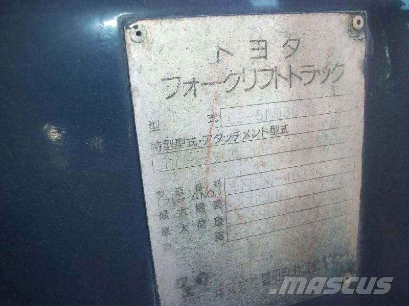 Toyota 5 FD 30 Dizelski viljuškari