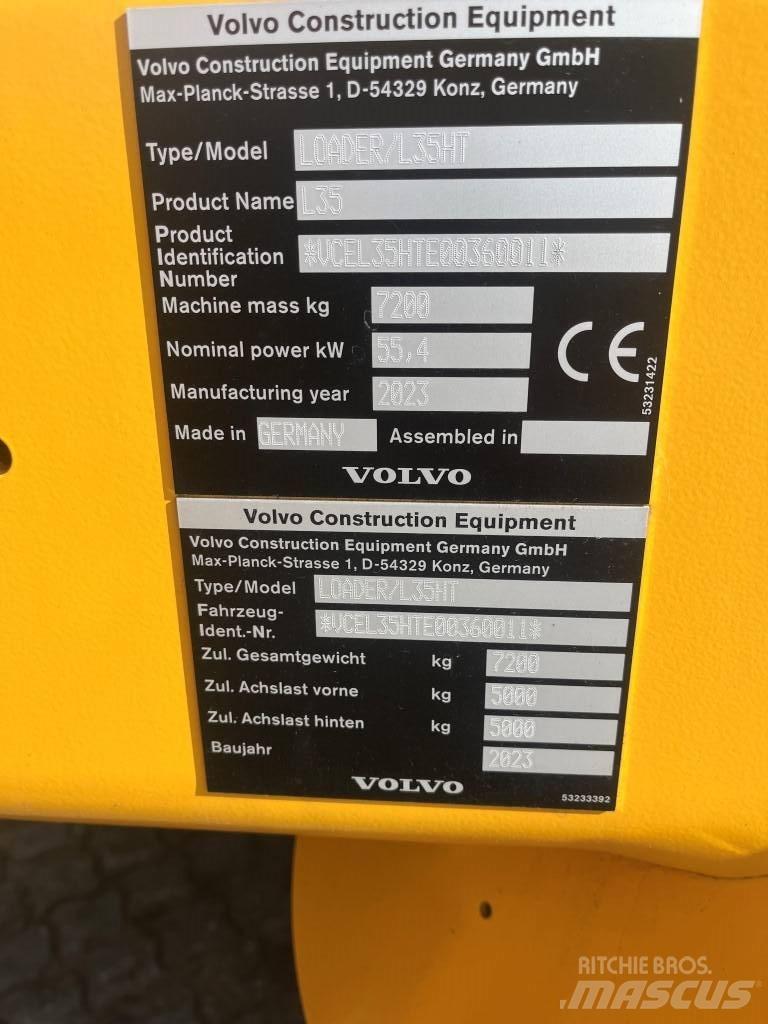 Volvo L35H Utovarivači na točkove
