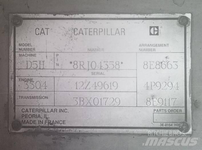 CAT D 5 H Buldožeri guseničari