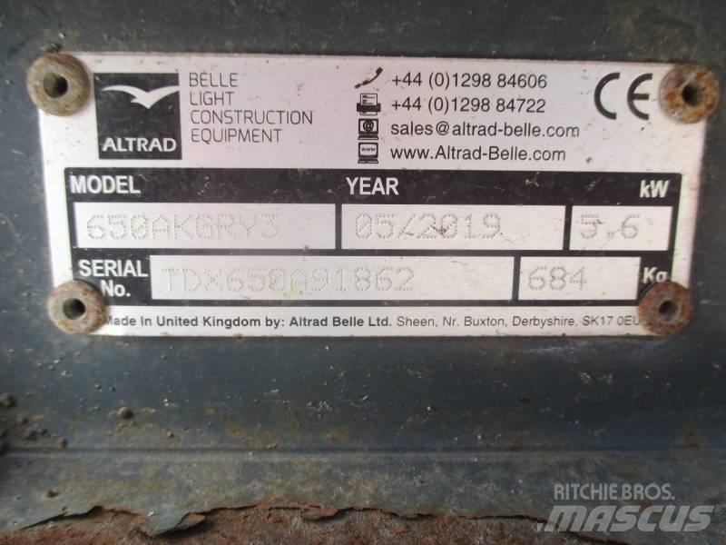 Altrad TDX650A Ostali valjci