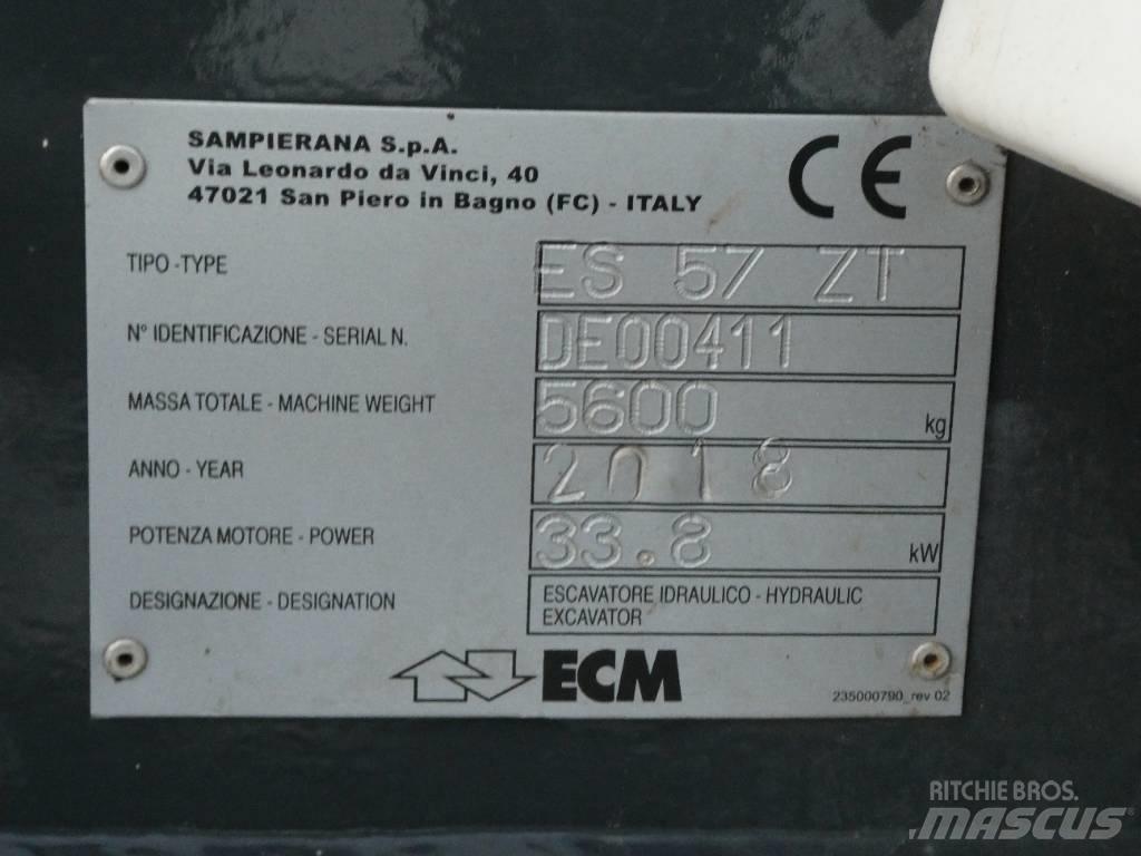 ECM ES 57 ZT Mini bageri < 7t