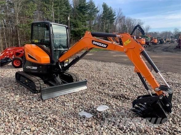 Doosan DX35-5 Mini bageri < 7t