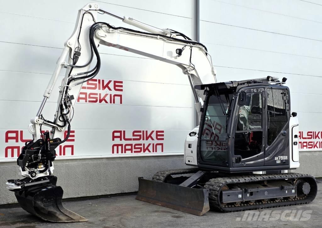 Kobelco SK 75 SR - 7 Midi bageri 7t – 12t