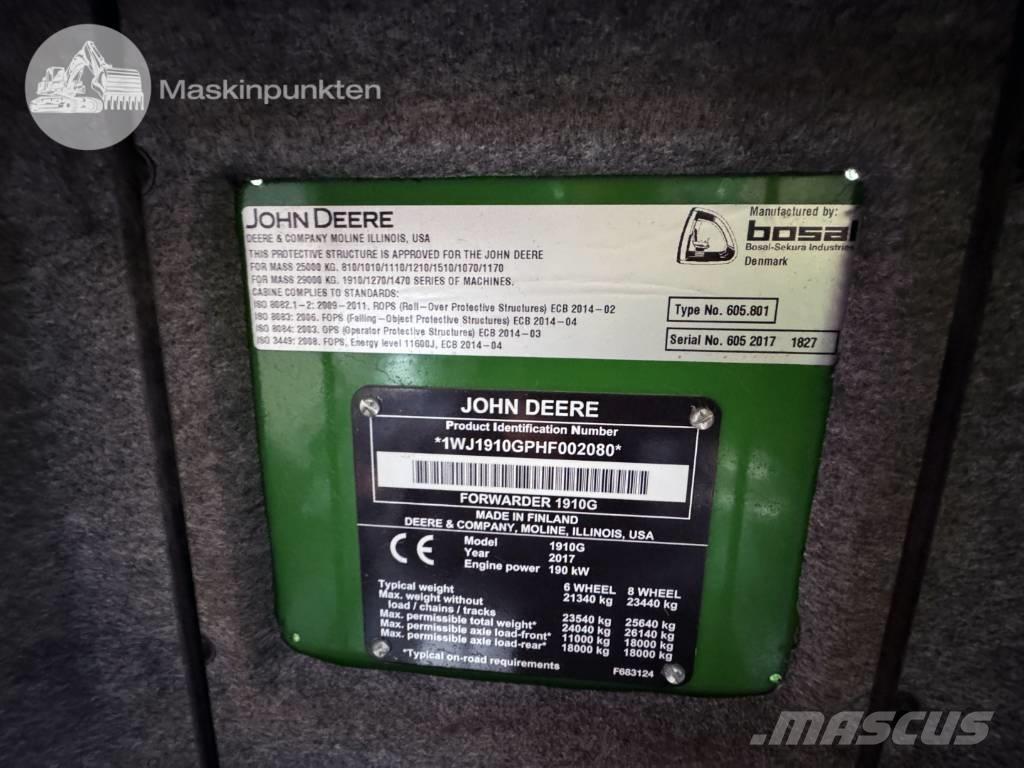 John Deere 1910 G Forvarderi