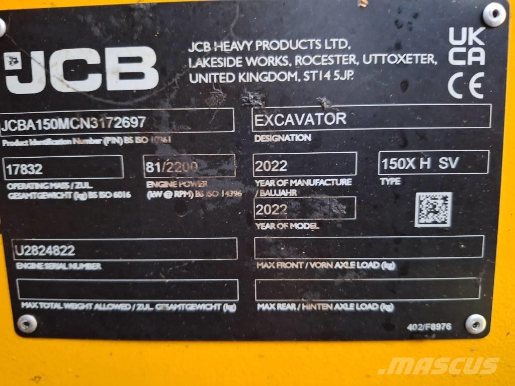 JCB X 150 HD Bageri guseničari