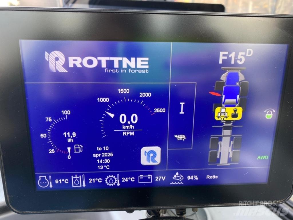 Rottne F15D Forvarderi