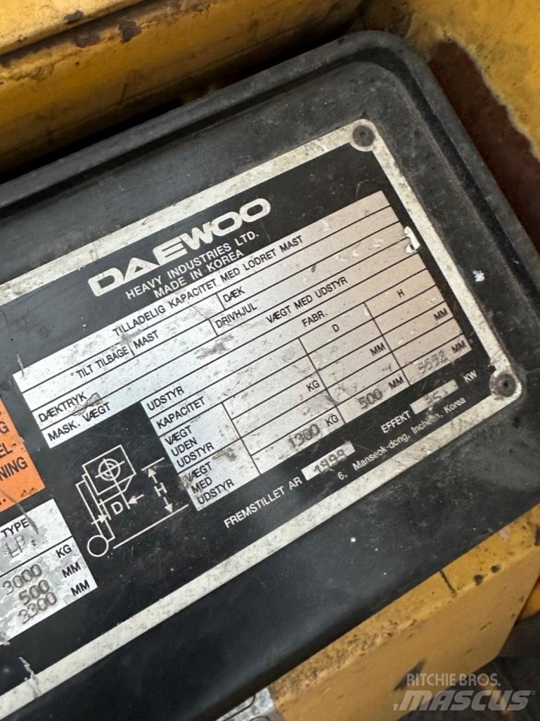 Daewoo G30E Plinski viljuškari