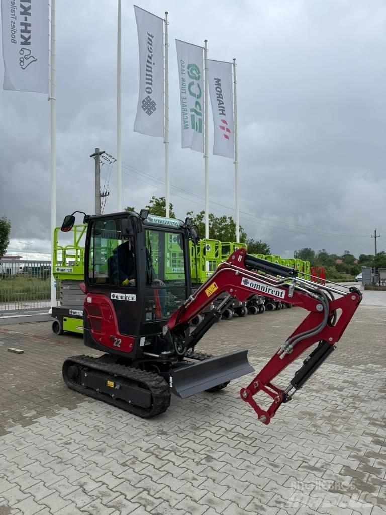 Yanmar SV 22 Mini bageri < 7t