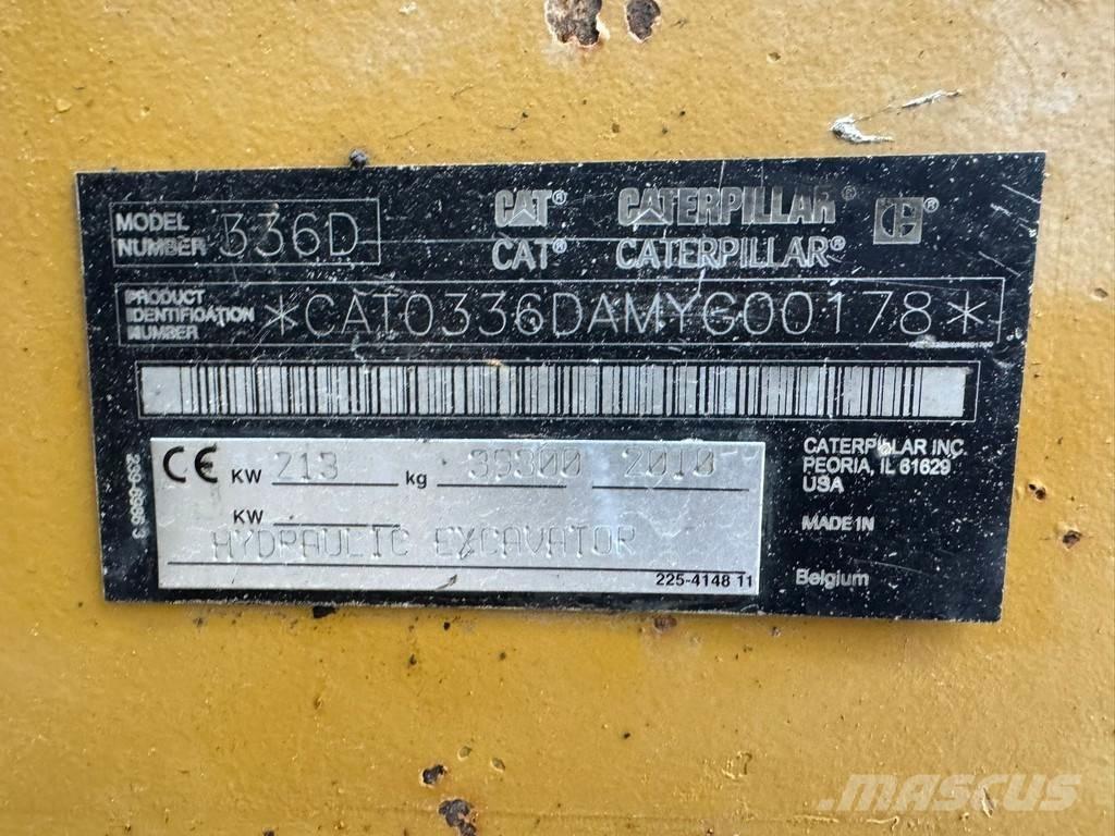 CAT 336DLN Bageri guseničari