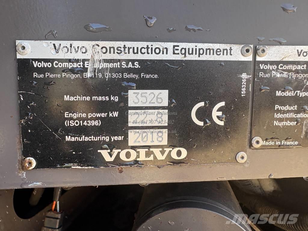 Volvo ECR 35 D Mini bageri < 7t