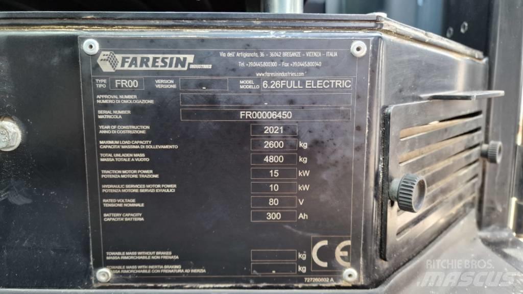 Faresin F6.26 E Teleskopski viljuškari