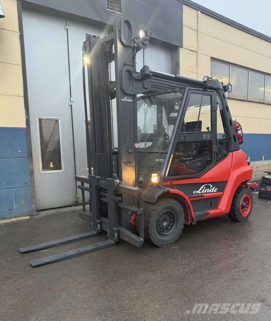 Linde truck H70D Dizelski viljuškari