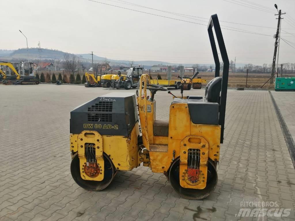 Bomag BW 80 Valjci sa duplim bubnjem