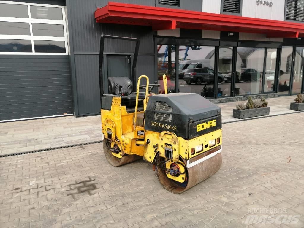 Bomag BW 80 Valjci sa duplim bubnjem