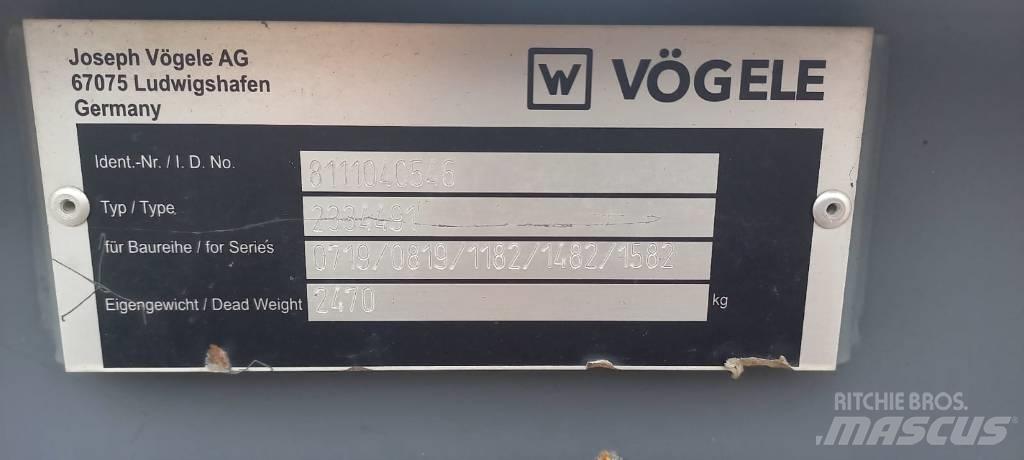 Vögele MT 3000-2 Vozila za prevoz materijala