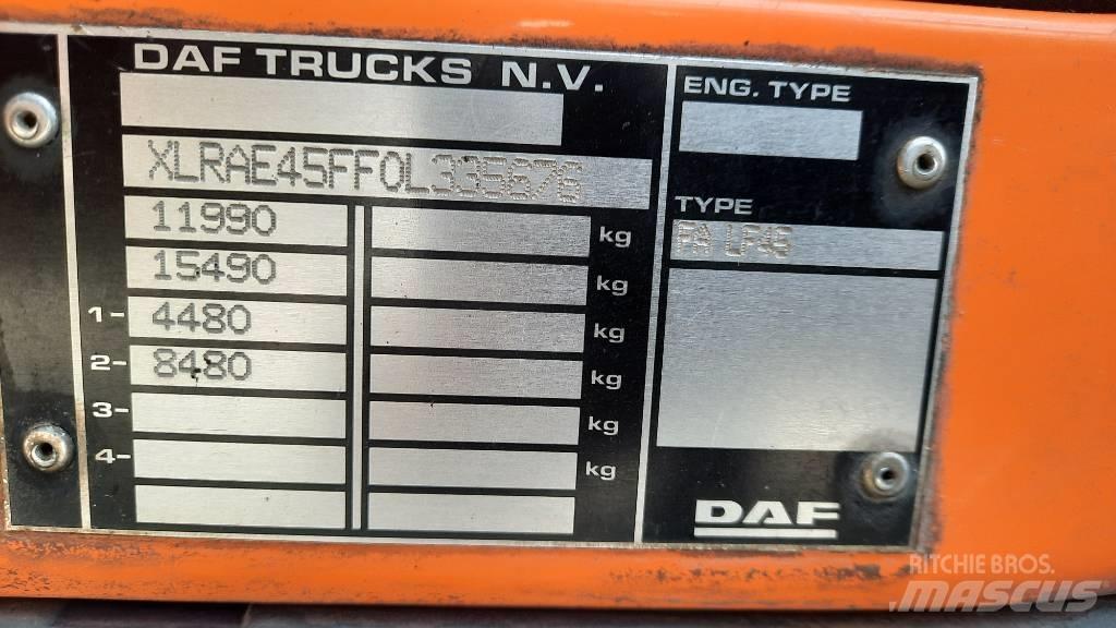 DAF Johnston VF501 Mašine za čišćenje