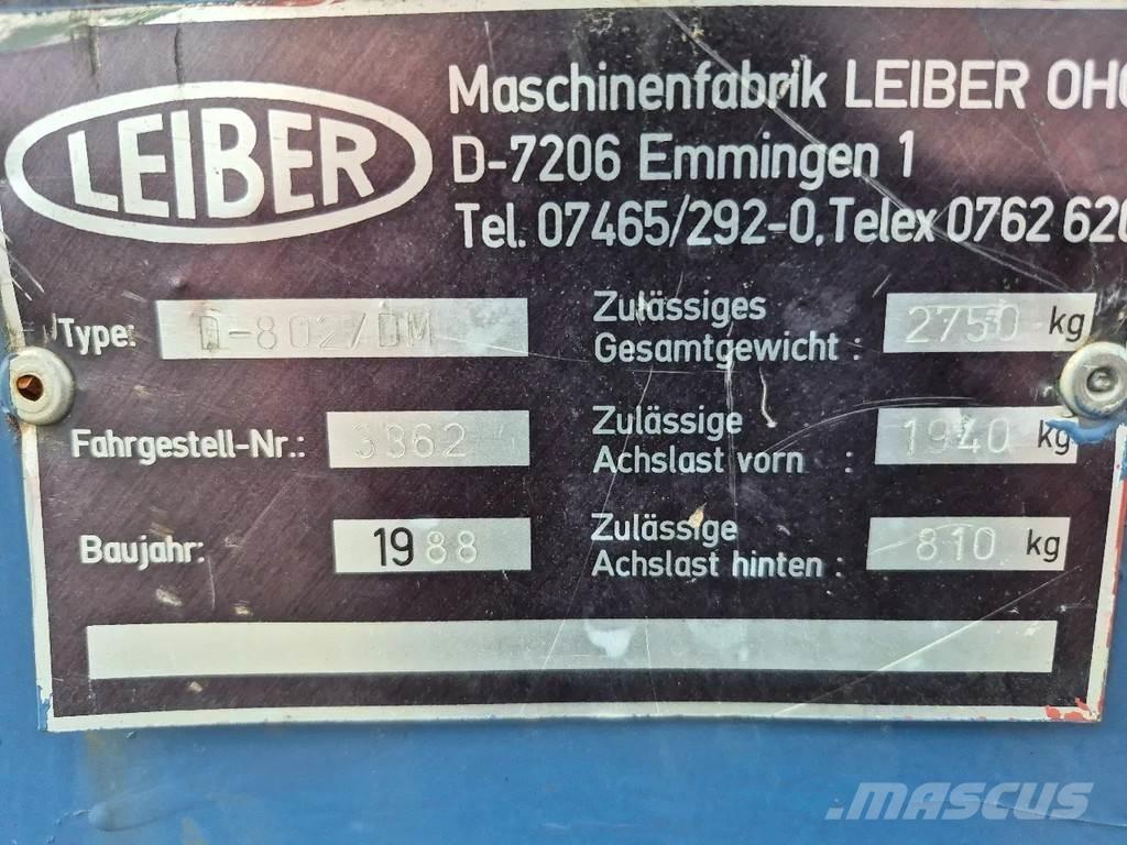  LEIBER d802 Damperi za gradilište