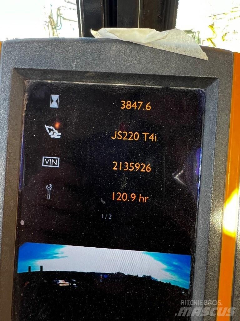 JCB JS 220 N LC Bageri guseničari