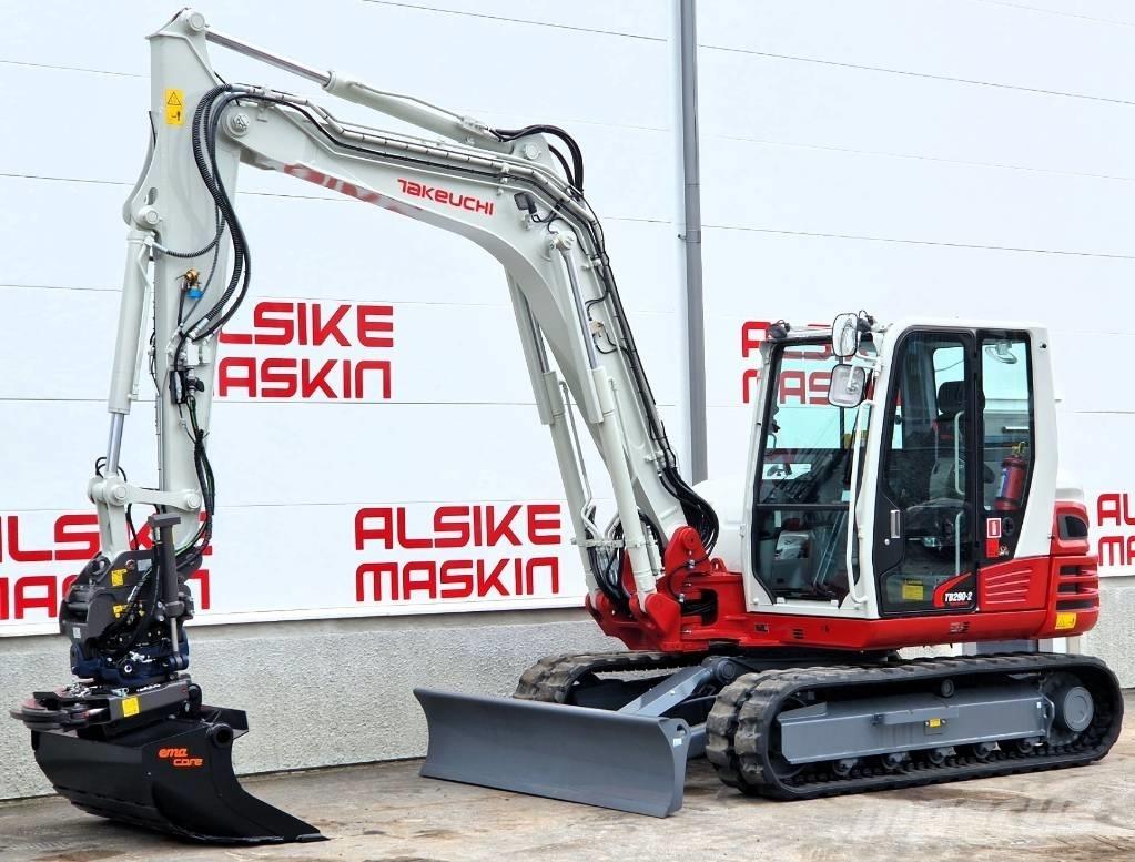 Takeuchi TB290-2 Midi bageri 7t – 12t
